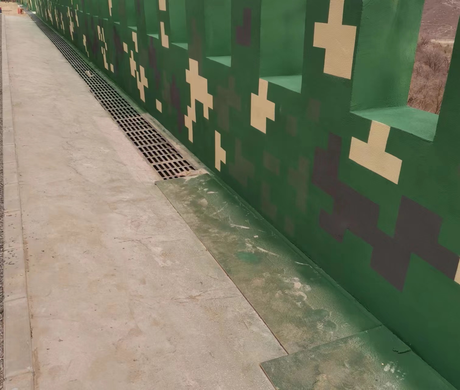 长沙围墙迷彩喷涂,数迷彩漆